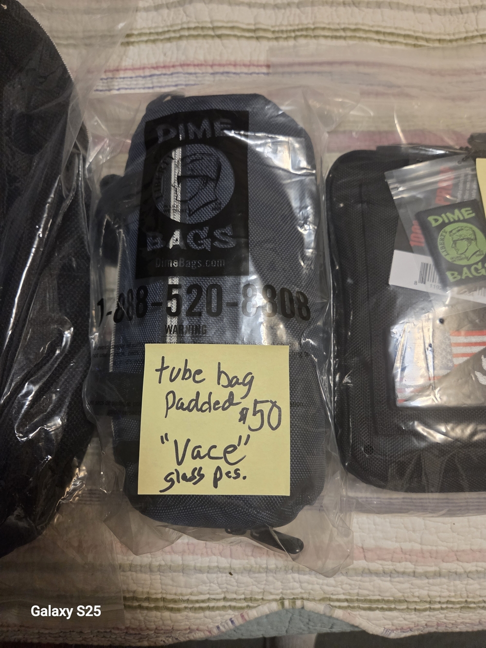 Dime Bags Padded Tube Bag - Dark Blue